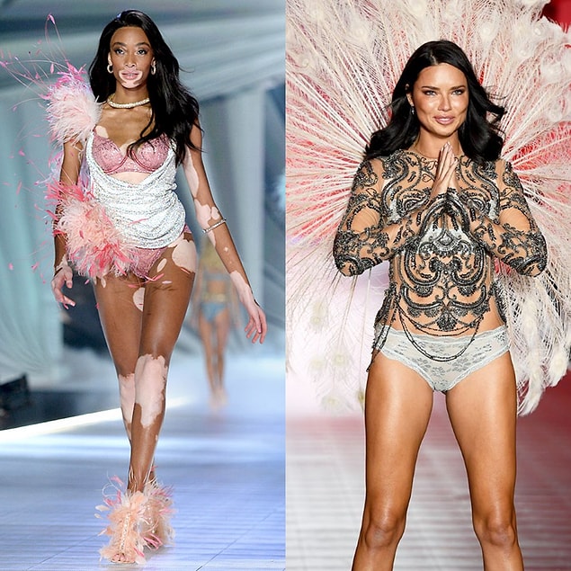 24. 2018 - Winnie Harlow ve Adriana Lima