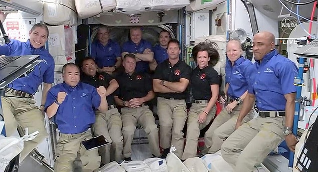 ISS en kalabalık günlerini yaşıyor