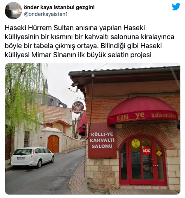 "Bir kısmı kiralanmış"