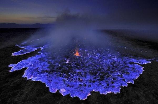 17. Etiyopya'daki bu muhteşem volkanik patlama, fotoğrafçı Olivier Grunewald tarafından çekildi.