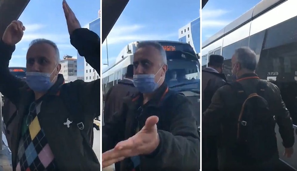 Ramazan Ayı Bahanesiyle Kızların Giydiği Kıyafetlere "Edep, Edep, Çıplak Gezmeyin" Diye Bağıran Adam