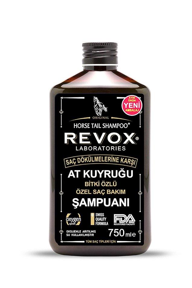 1. Revox at kuyruğu bitki özlü saç bakım şampuanı