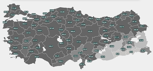 En çok vakanın olduğu İstanbul'da vaka sayısı azaldı.