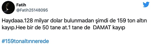 Sosyal Medyanın Gündemini Refah Partili Doğan Aydal Belirledi: #159TonAltınNerede