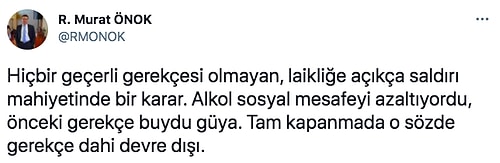 Tam Kapanmayla Birlikte Gelen Alkol Yasağı Vatandaşı Fena Halde Kızdırdı, Tepkiler Yükseldi