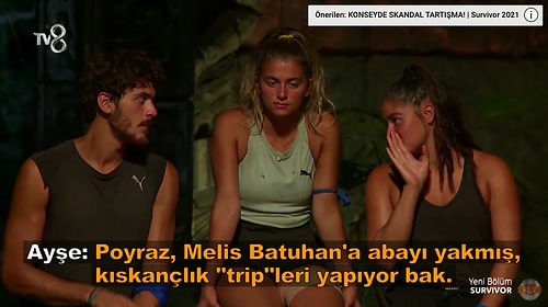 Survivor'da Batuhan ve Melis'le İlgili Gizli Bir İtirafta Bulunan Ayşe Ortalığı Bir Güzel Karıştırdı