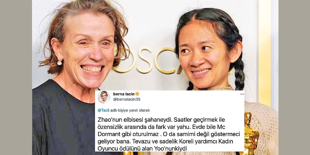 Frances McDormand ve Chloé Zhao'nun Oscar Törenlerindeki Makyajsız ve Sade Halleri İnsanları İkiye Böldü