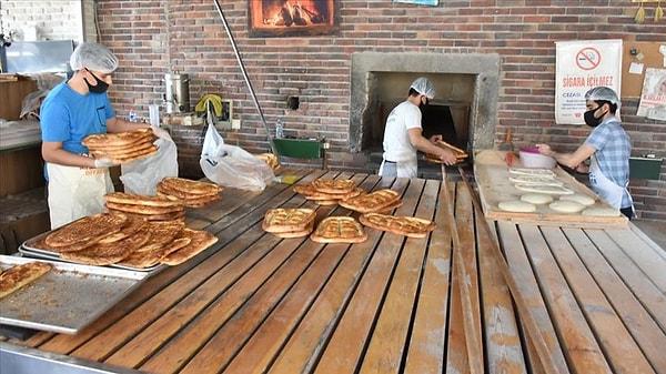 18. Ekmek üretiminin yapıldığı fırın ve/veya unlu mamul ruhsatlı iş yerleri, üretilen ekmeğin dağıtımında görevli olan araçlar ile buralarda çalışanlar