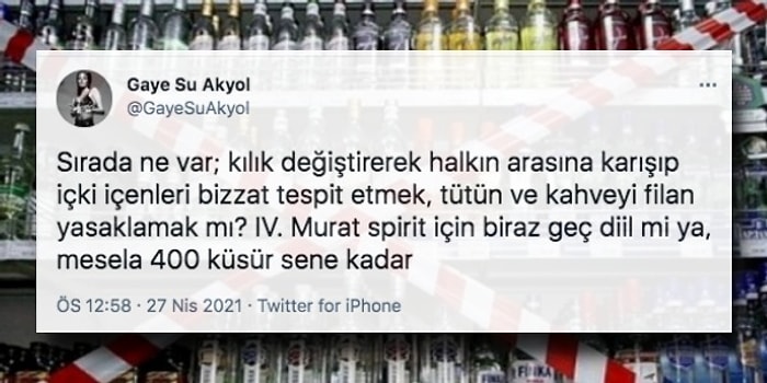 Tam Kapanmayla Gelen Anlaşılmaz Alkol Yasağına Tepkisini Göstermekten Çekinmeyen Ünlüler