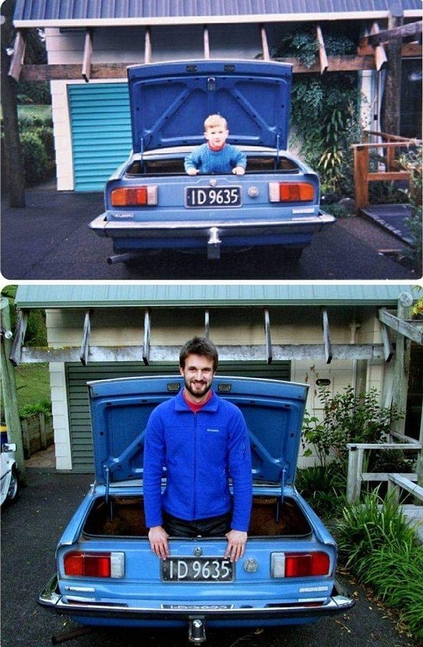 7. "Наша семейная машина и я, 20 лет спустя".