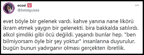 Eskiden Bayramlarda Türk Kahvesinin Yanına Nane Likörü mü İkram Edilirdi?