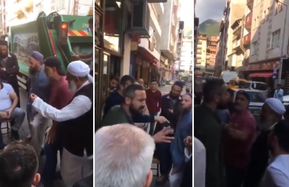 Şeriat Propagandası Yapan Kişilere Artvinli Vatandaşlardan Tepki: 'Bir Daha Sizi Burada Görmeyeceğiz'