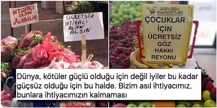 Sadaka mı İyilik mi? Esnafın İhtiyacı Olana Bedava Ürün Vermesi Hepinize Bazı Gerçekleri Sorgulatacak