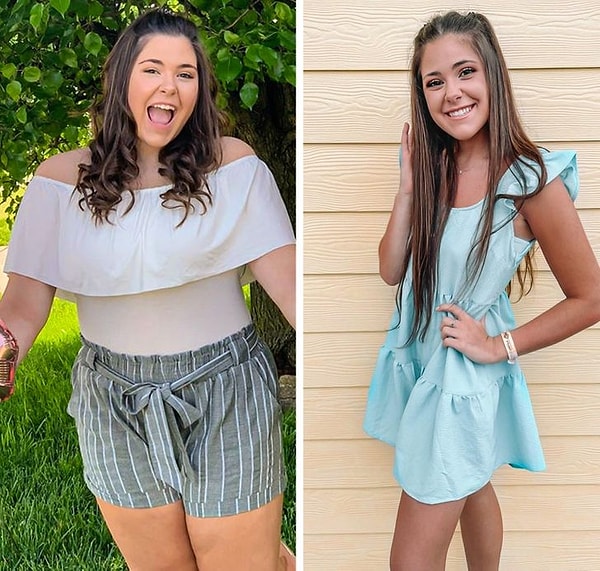 16. «Когда я смотрю на эти фотографии, я вижу, как далеко я зашла».