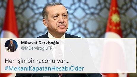 İYİ Parti'den Erdoğan'a 'Tam Kapanma' Mesajı: #MekanıKapatanHesabıÖder