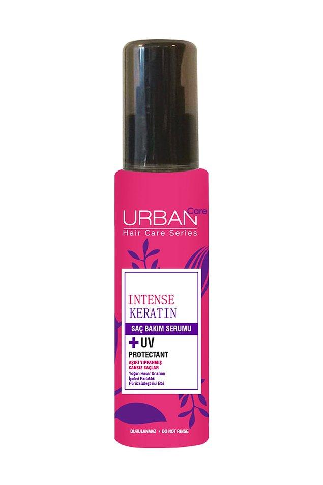 14. Urban Care keratin içeren serum, UV filtresi sayesinde saçları güneş ışınlarından da koruyor.