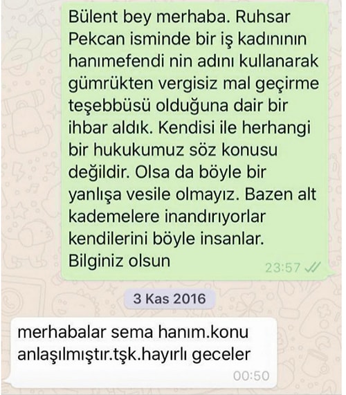 Emine Erdoğan'ın Eski Özel Kalem Müdürü, Ruhsar Pekcan Hakkında Açıklama Yaptı