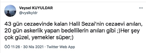 Cezaevindeki Günlerini İlk Kez Armağan Çağlayan'a Anlatan Halil Sezai'nin Açıklamaları Gündem Yarattı