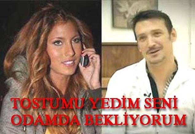 6. Çağla Şikel'in meslektaşı Şenol İpek'e "TOSTUMU YEDİM SENİ BEKLİYORUM" diye mesaj atması