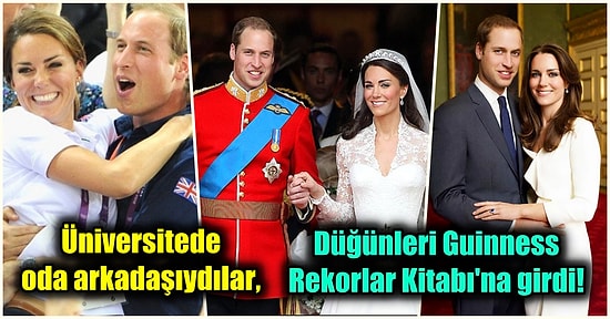 Evliliklerinde 10. Yıllarını Kutlayan Kate Middleton ve Prens William'ın Dillere Destan Aşk Hikayesi
