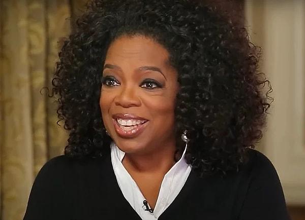 Oprah dünyanın en zengin ve güçlü kadınlarından bir tanesi.
