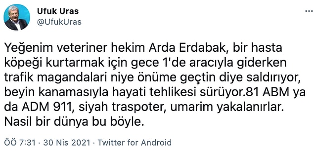 Ufuk Uras, konuyla ilgili olarak şunları paylaştı 👇