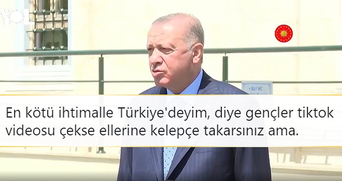 'Tam Kapanmada En Kötü İhtimalle Türkiye'deyim' Diyen Erdoğan Sosyal Medyada Tepki Topladı