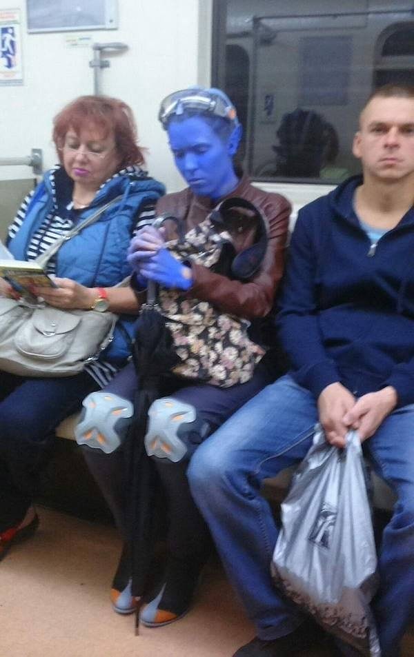 5. Когда слегка переборщила с тоналкой...