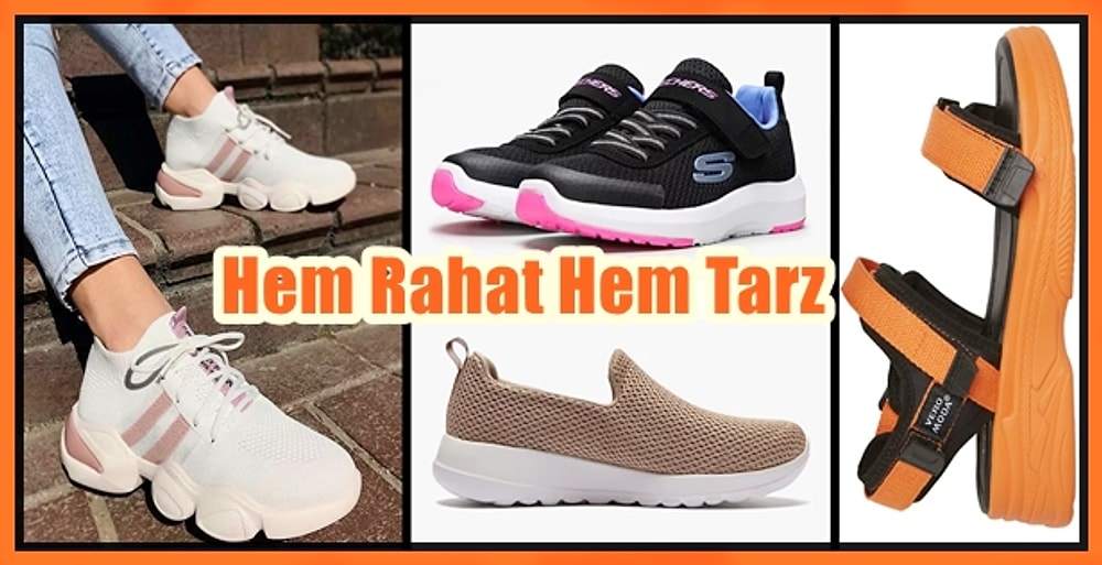 Ayaklarınıza Bir “Oh” Çektirecek Birbirinden Rahat 19 Spor Ayakkabı Modeli