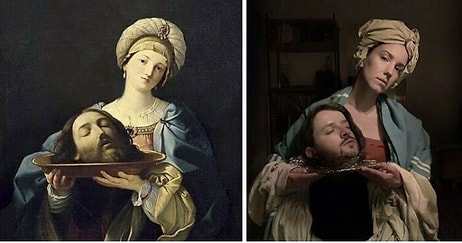 Люди, которые скучали в самоизоляции, воссоздали известные картины, и вот 30 лучших из них (Новые фото)