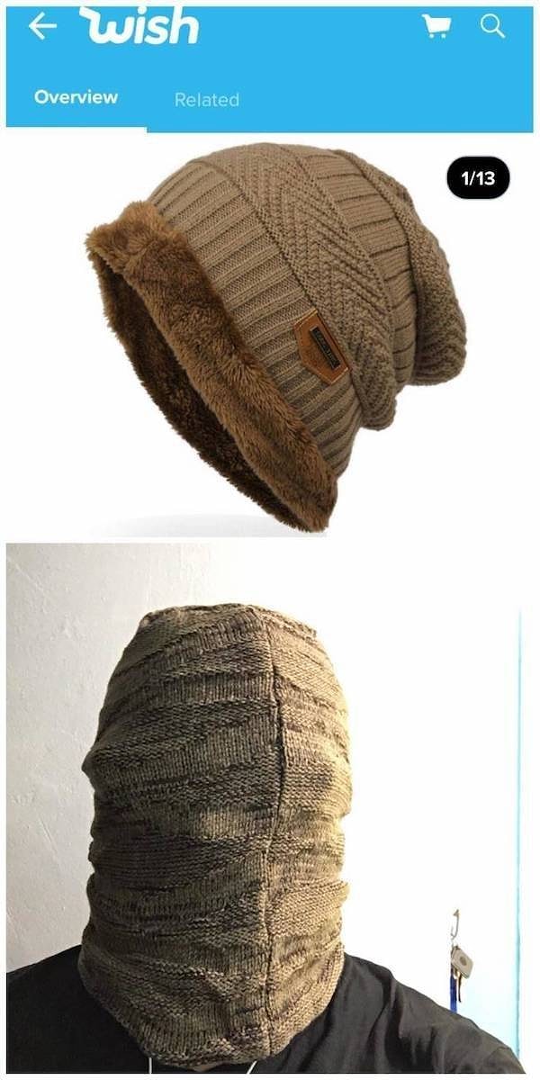 4. Зато уши не мерзнут.