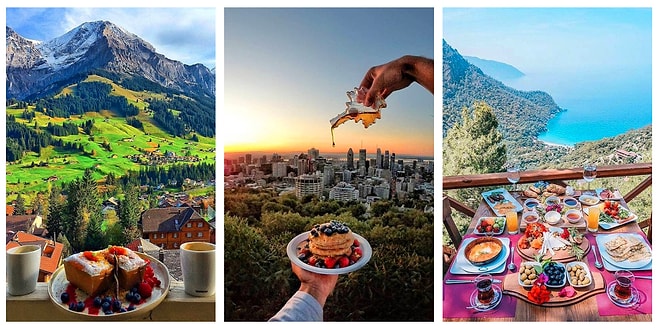 Пользователи Reddit делятся фотографиями завтраков в самых живописных уголках нашей планеты (10 фото)