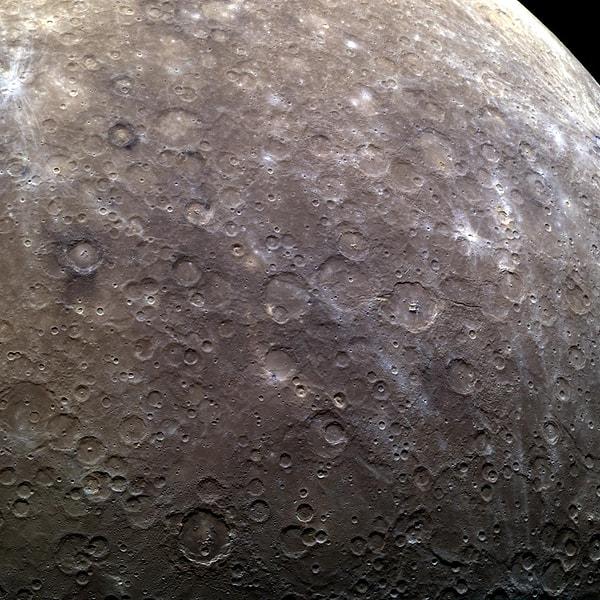 Merkür (Ay boyunca Başak takımyıldızında)