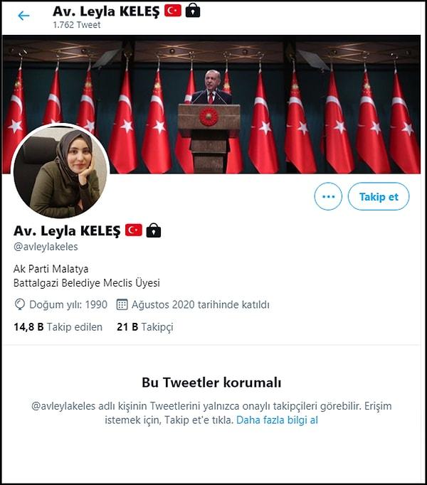 Malatya Battalgazi Belediyesi'nin AKP'li Meclis Üyesi Leyla Keleş'in bu eleştirilere verdiği cevap ise sosyal medyada tepki çekti.