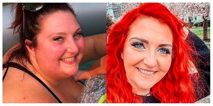 С глаз долой, из сердца вон: женщина избавилась от 58 кг лишнего веса, а потом и от своего мужа (10 фото)