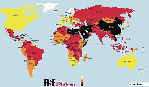 Bugün, Gazeteciliğin 130'dan Fazla Ülkede Engellendiği Dünyada Basın Özgürlüğü Günü