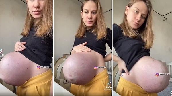 Marina Panova isimli Rus kadının hamilelik sürecindeki karnı adeta insana yeni bir fobi edindiriyor.