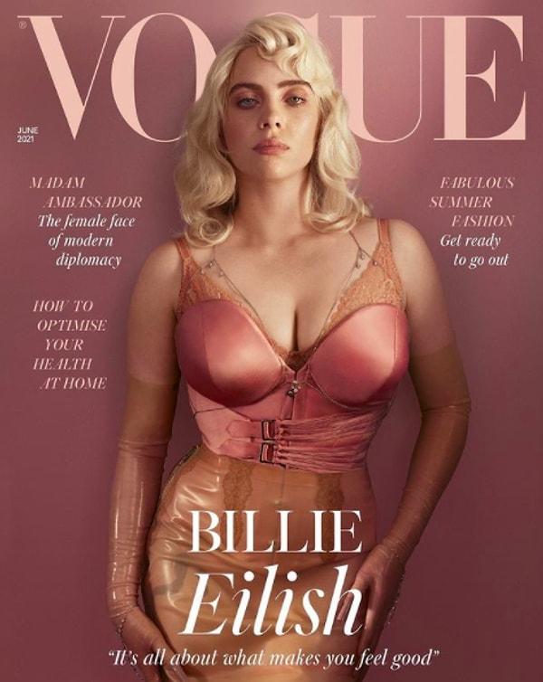Geçtiğimiz gün ise Vogue dergisi için verdiği pozları Instagram'da paylaştı ve fotoğrafı 6 dakika içerisinde 1 milyon beğeni alarak rekor kırdı!