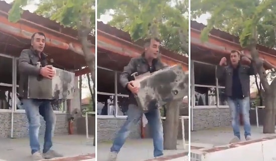 21 Yıllık Kahveci Olduğunu Söyleyen Adam Çay Kazanını Fırlatıp İsyan Etti: Aç Mısın Susuz Musun Diye Soran Yok