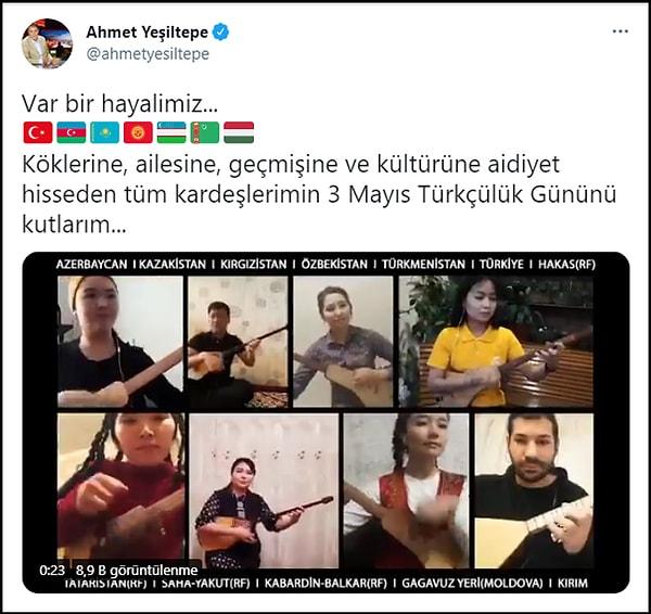 Bugün sosyal medyada binlerce kişi "Türkçülük Günü" mesajları paylaştı. 👇