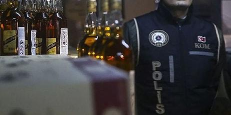 İstanbul'da Alkol Satışı Yapan Esnaf Gözaltına Alındı