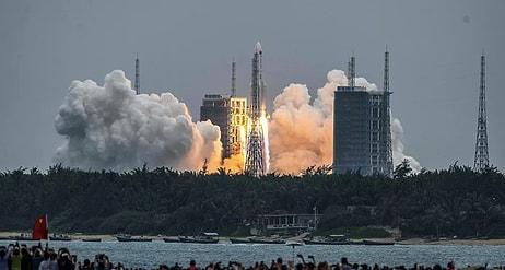 Bir Bu Eksikti! Çin'in Uzaya Gönderdiği İlk Roketin Parçaları 10 Mayıs'ta Dünya'ya Düşebilir