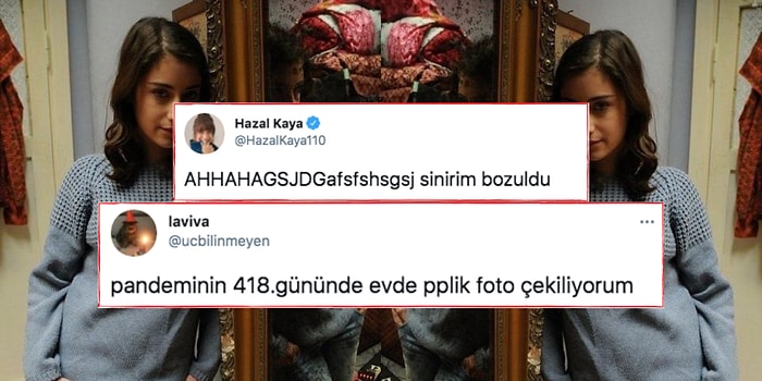 Hazal Kaya Rol Aldığı Dizideki Anlamsız Pozunu Görünce Sinirinden Kahkahalara Boğuldu