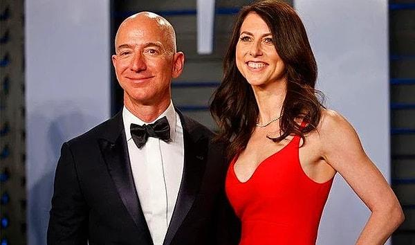 Tabii Jeff Bezos ve MacKenzie Scott 2019 yılındaki boşanma davalarını saymazsak.