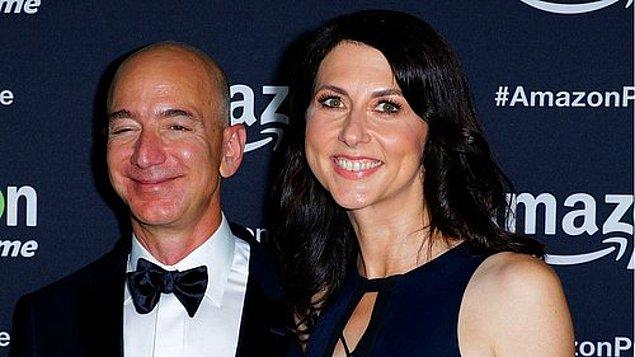 Çünkü Bezos çifti boşandıktan sonra Mackenzie Bezos, Amazon’u %4’ünü almış ki bu da ortalama 38 milyar dolara tekabül ediyordu.