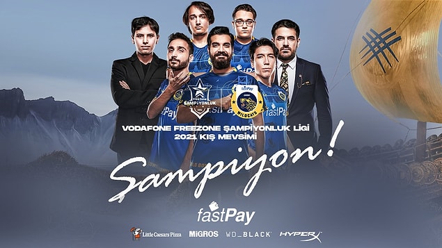 Ve temsilcimiz fastPay Wildcats!