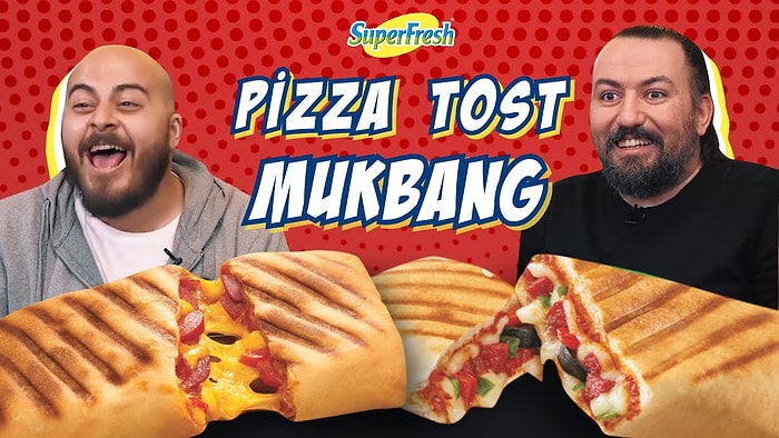 SuperFresh Pizza Tost Mukbang - Çılgın Tiktok Bağışları, Masumiyet Dizisi, Suavi, Müge Anlı!