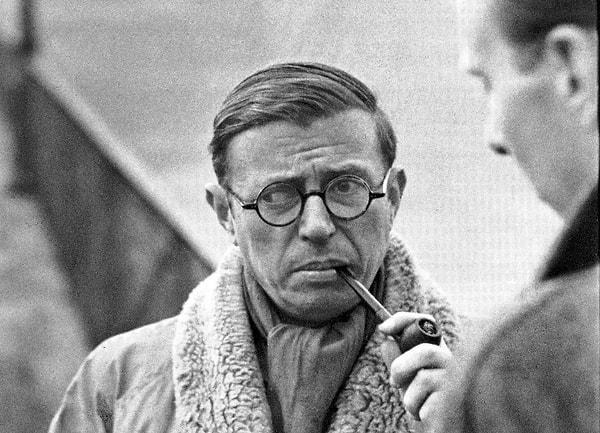 Sartre 'eyleme geçtiğinde' özgür olacağını savunuyor.