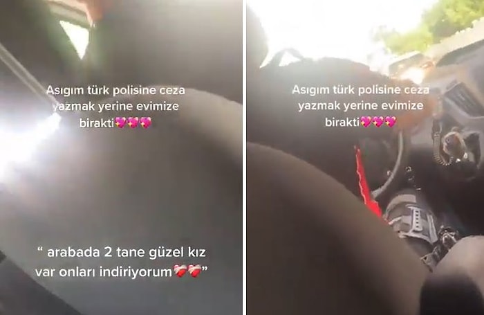 Sokağa Çıkma Yasağına Uymayan Kadınlara Ceza Yazmak Yerine Ekip Aracı ile Eve Bırakan Polis