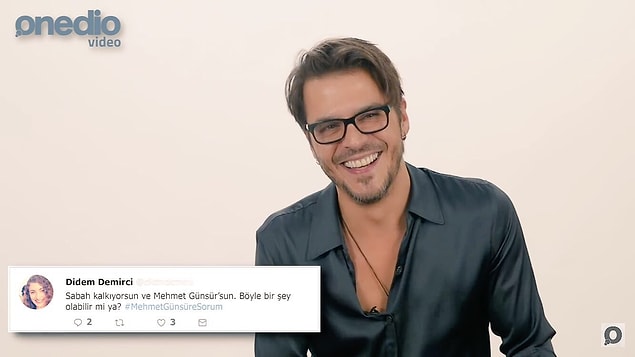 Hepimiz Mehmet Günsür’ü muhteşem oyunculuğu ve karizmatik tarzıyla tanıyor ve bir o kadar da beğeniyoruz.❤️